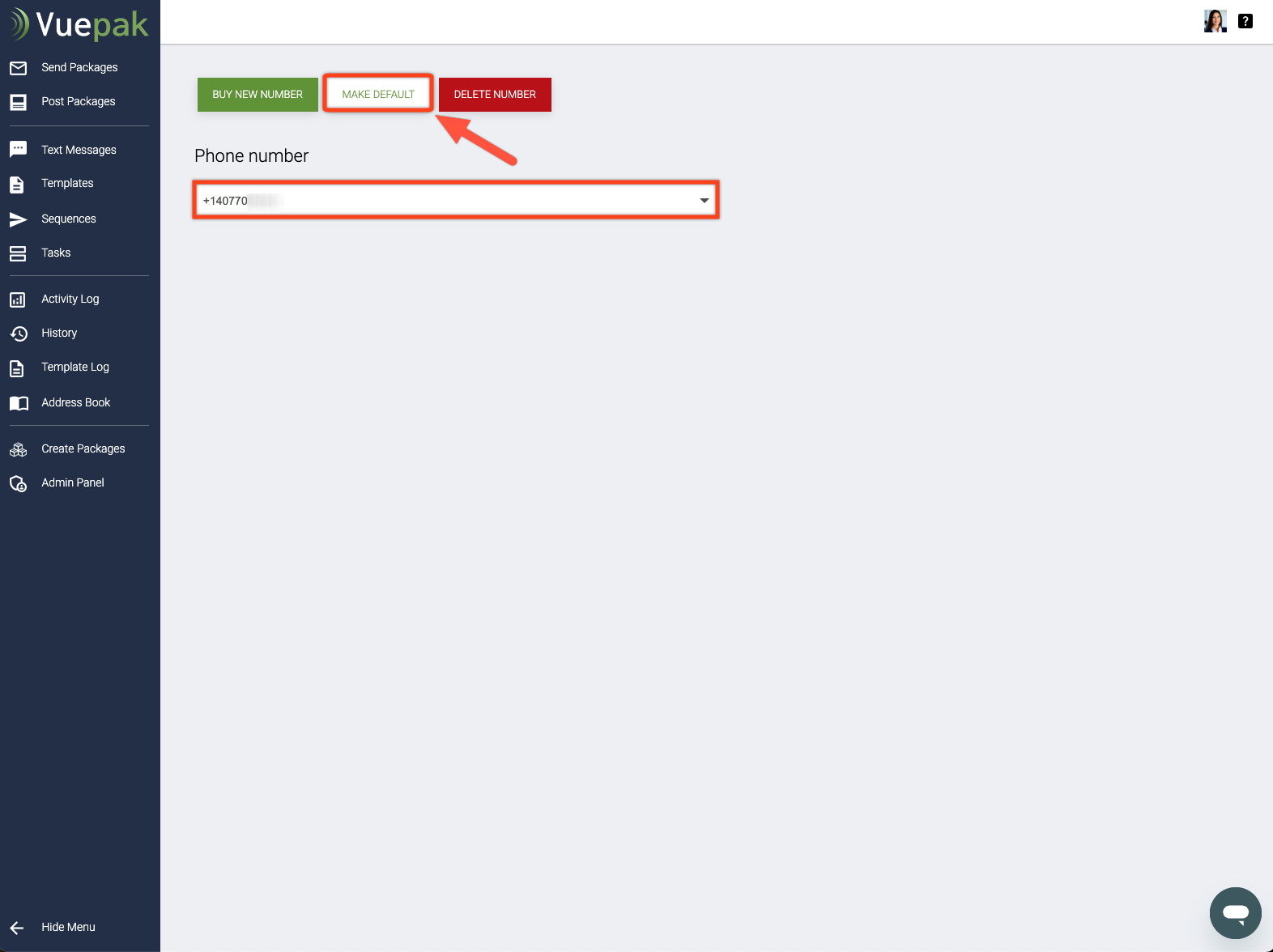 7 SMS Setting Dropdown.png