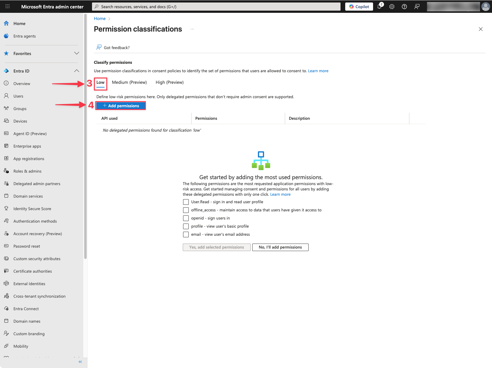 Configure low risk permissions Step 3-4.png